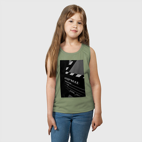 Детская майка Режиссёрская хлопушка / Авокадо – фото 3