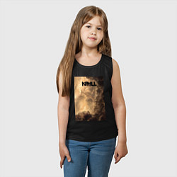 Майка детская хлопок Kirill небосвод, цвет: черный — фото 2