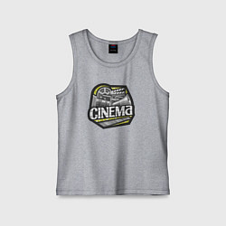 Майка детская хлопок Киношка, цвет: меланж