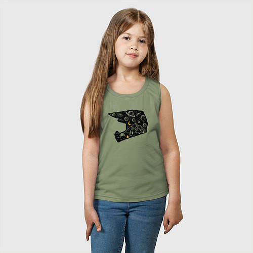 Детская майка Космический кемпер / Авокадо – фото 3