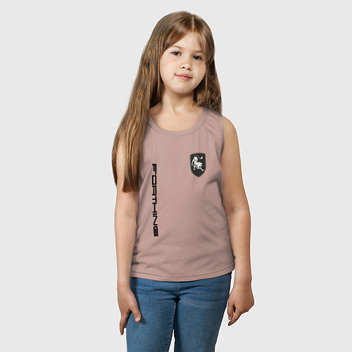 Детская майка Forthing / Пыльно-розовый – фото 3