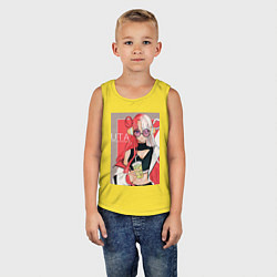 Майка детская хлопок Ван-Пис Ута, цвет: желтый — фото 2