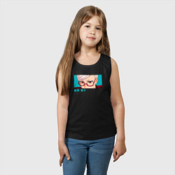 Майка детская хлопок Сэико Аясэ, цвет: черный — фото 2