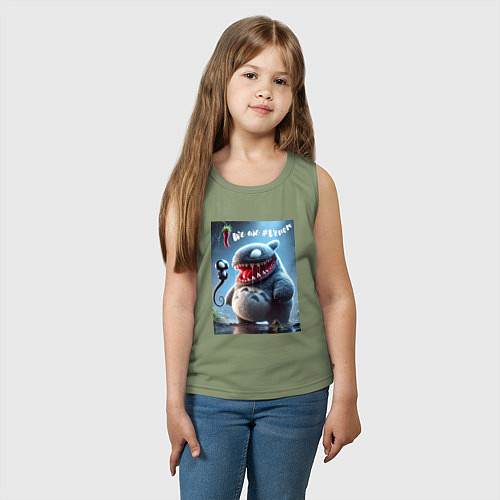 Детская майка Ventotoro - we are Venom meme / Авокадо – фото 3