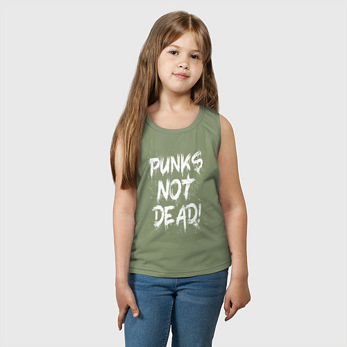 Детская майка Punk not dead / Авокадо – фото 3