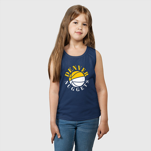 Детская майка Denver Nuggets sport / Тёмно-синий – фото 3