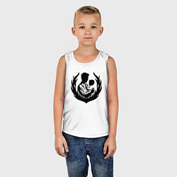 Майка детская хлопок Педиатр с ребенком, цвет: белый — фото 2