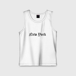 Детская майка New York - USA metropolis