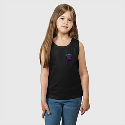 Майка детская хлопок Los Aneles 13, цвет: черный — фото 2