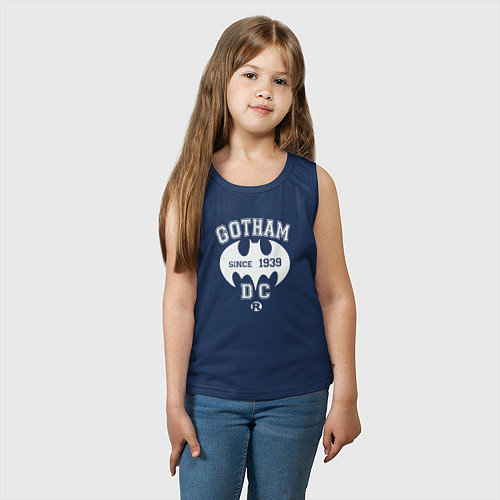 Детская майка Gotham 1939 / Тёмно-синий – фото 3