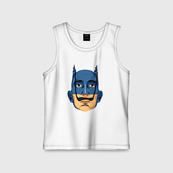 Майка детская хлопок Batman Dali, цвет: белый