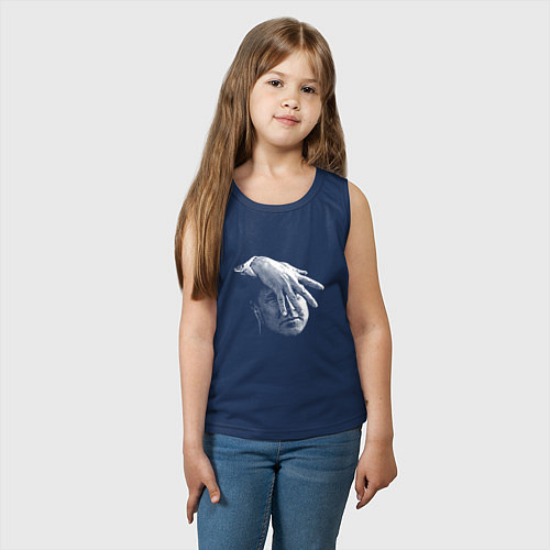 Детская майка Gordon Cole: fingers / Тёмно-синий – фото 3