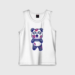 Детская майка Зомби панда