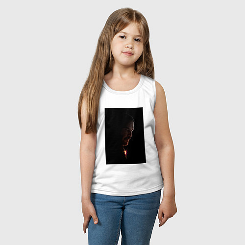 Детская майка John Wick in the dark / Белый – фото 3