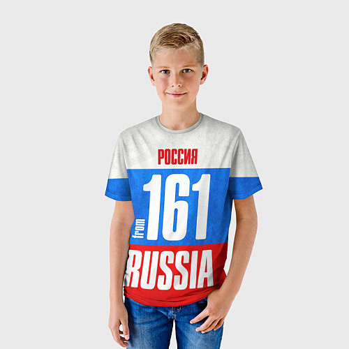 Детская футболка Russia: from 161 / 3D-принт – фото 3