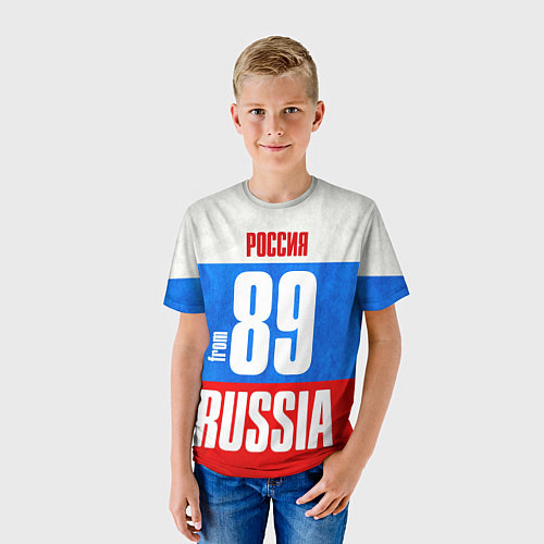 Детская футболка Russia: from 89 / 3D-принт – фото 3