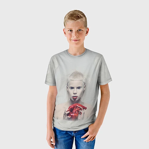 Детская футболка Die Antwoord: Blooded Heart / 3D-принт – фото 3