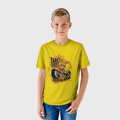 Детская футболка Череп 6 / 3D-принт – фото 3