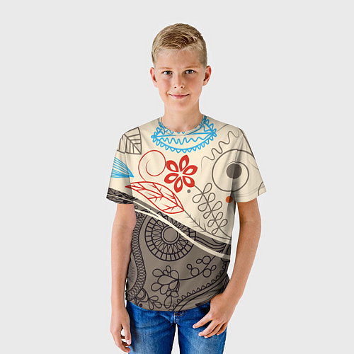 Детская футболка Прованс / 3D-принт – фото 3