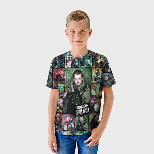 Детская футболка Suicide Squad: Rick Flag / 3D-принт – фото 3