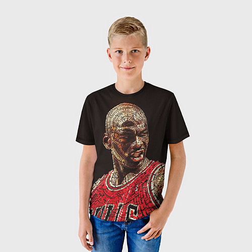Детская футболка Michael Jordan / 3D-принт – фото 3