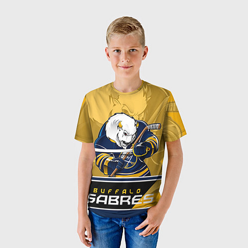 Детская футболка Buffalo Sabres / 3D-принт – фото 3