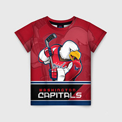 Футболка детская Washington Capitals, цвет: 3D-принт