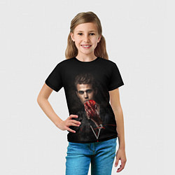 Футболка детская Stefan Salvatore V3, цвет: 3D-принт — фото 2