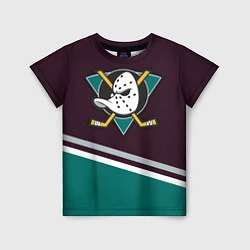 Футболка детская Anaheim Ducks, цвет: 3D-принт