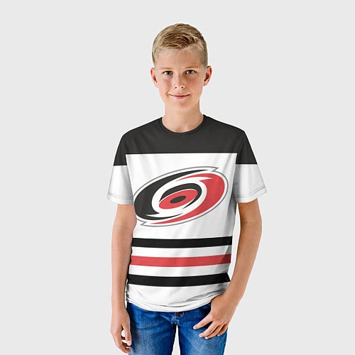 Детская футболка Carolina Hurricanes / 3D-принт – фото 3