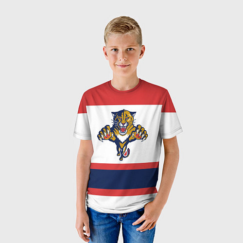 Детская футболка Florida Panthers / 3D-принт – фото 3