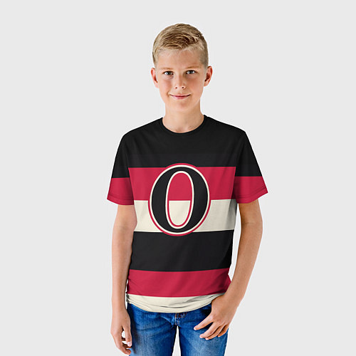 Детская футболка Ottawa Senators O / 3D-принт – фото 3