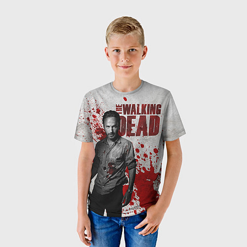 Детская футболка Walking Dead: Rick Grimes / 3D-принт – фото 3