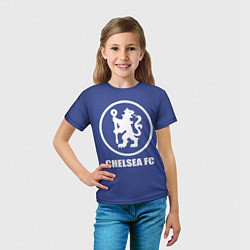 Футболка детская Chelsea FC, цвет: 3D-принт — фото 2