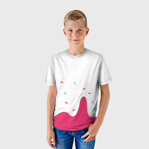 Детская футболка KREME (original design) / 3D-принт – фото 3