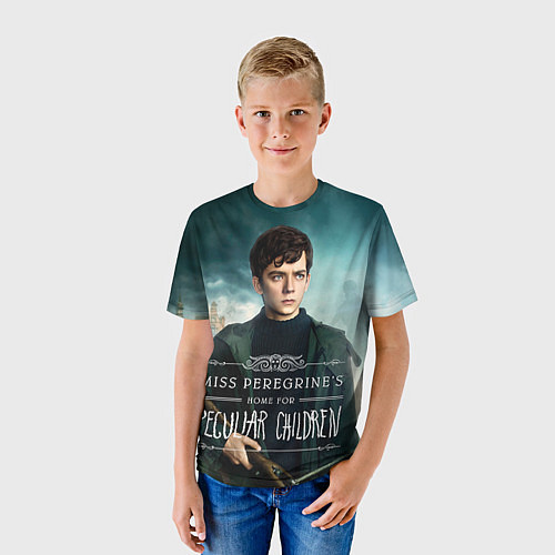 Детская футболка Джейкоб Портман / 3D-принт – фото 3