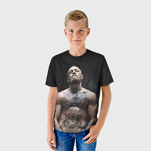 Детская футболка Конор Макгрегор / 3D-принт – фото 3