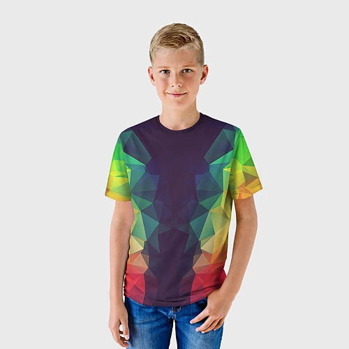 Детская футболка Grazy Poly VPPDGryphon / 3D-принт – фото 3