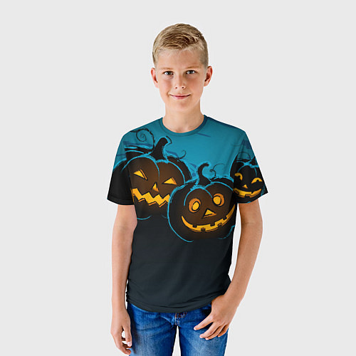 Детская футболка Halloween3 / 3D-принт – фото 3