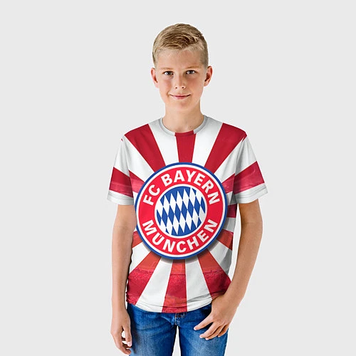 Детская футболка FC Bayern / 3D-принт – фото 3
