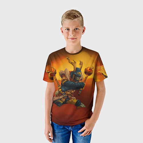 Детская футболка Шадоу Шаман / 3D-принт – фото 3