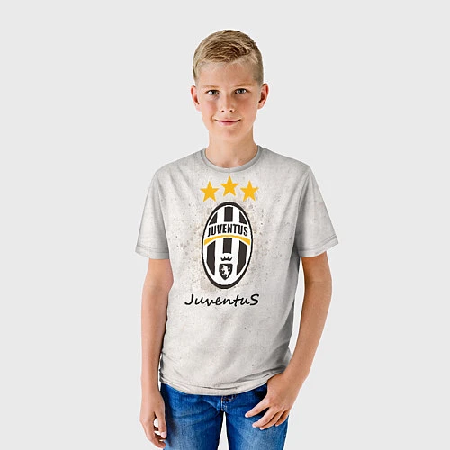 Детская футболка Juventus3 / 3D-принт – фото 3