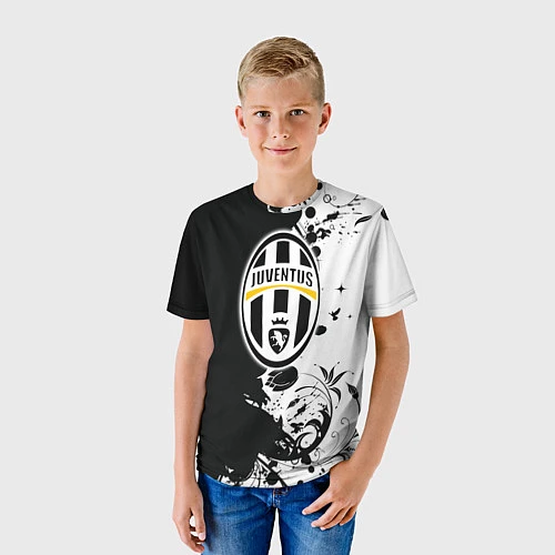 Детская футболка Juventus4 / 3D-принт – фото 3