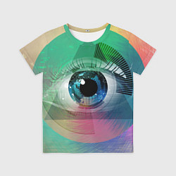 Футболка детская Глаз, цвет: 3D-принт