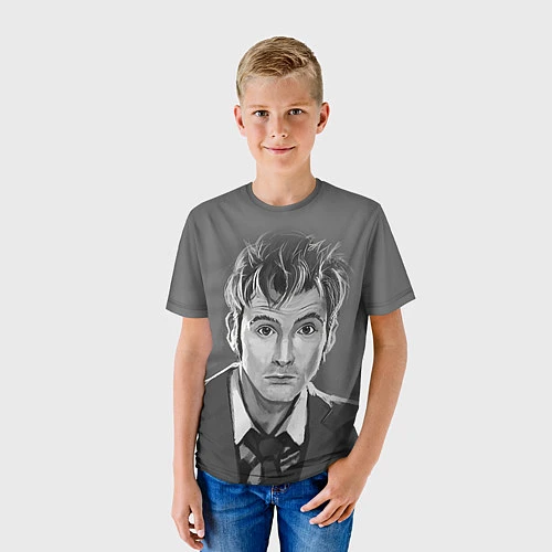 Детская футболка Doctor Who: fun-art / 3D-принт – фото 3