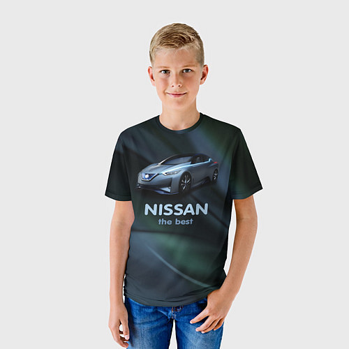 Детская футболка Nissan the best / 3D-принт – фото 3