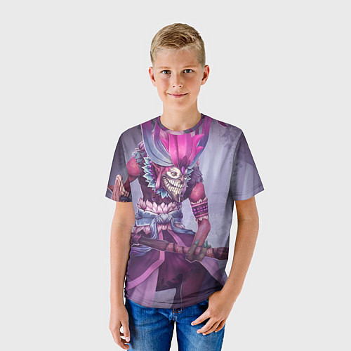 Детская футболка Dazzle Purple / 3D-принт – фото 3