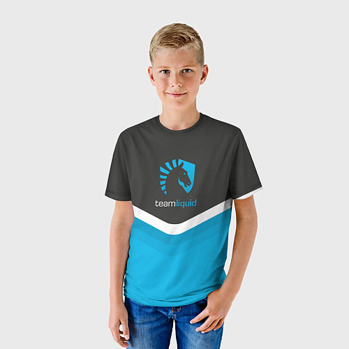 Детская футболка Team Liquid Uniform / 3D-принт – фото 3