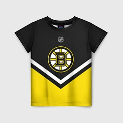 Футболка детская NHL: Boston Bruins, цвет: 3D-принт