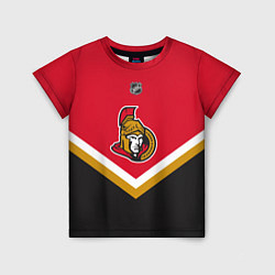 Футболка детская NHL: Ottawa Senators, цвет: 3D-принт